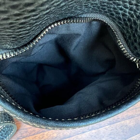 Tod's Black Leather Backpack with Drawstring Closure - Picture 9 of 16
